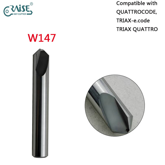 RAISE Milling Cutter W147M Compatible with SILCA W147 SILCA TRIAX QUATTRO TRIAX E.CODE Key Cutting Machine