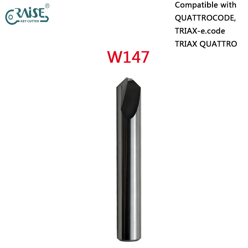 RAISE Milling Cutter W147M Compatible with SILCA W147 SILCA TRIAX QUATTRO TRIAX E.CODE Key Cutting Machine