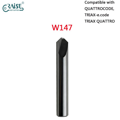 RAISE Milling Cutter W147M Compatible with SILCA W147 SILCA TRIAX QUATTRO TRIAX E.CODE Key Cutting Machine