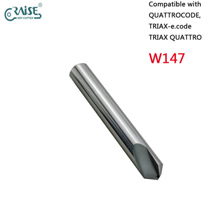 RAISE Milling Cutter W147M Compatible with SILCA W147 SILCA TRIAX QUATTRO TRIAX E.CODE Key Cutting Machine