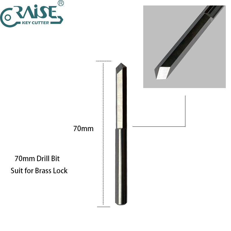 Drill Bits to Open Lock Cylinders