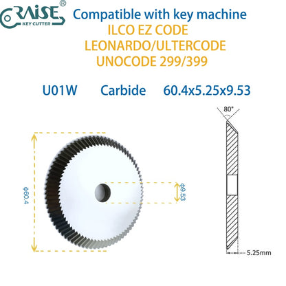 silca unocode cutter U01W