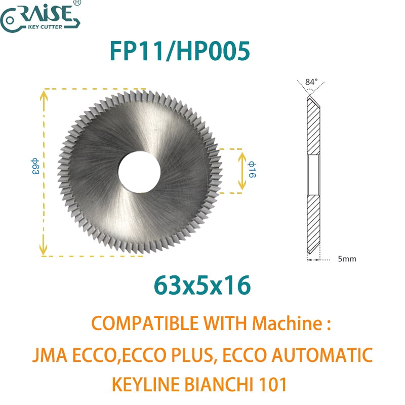 FP11 HP005 Cutter Compatible with JMA Nomad ECCO KEYLINE BIANCHI 101 ...