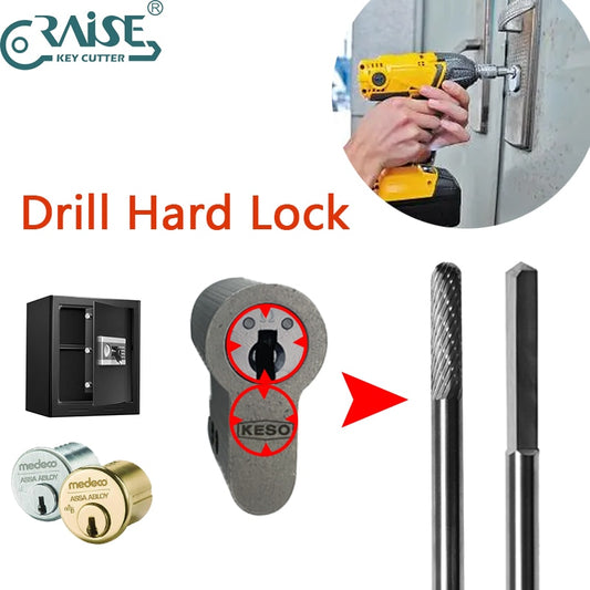 drill bit to open locks