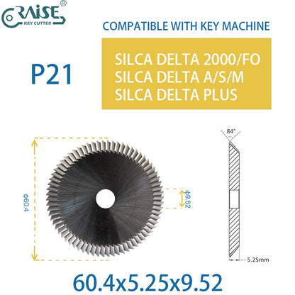 SILCA KEY MACHINE CUTTER FOR DELTA