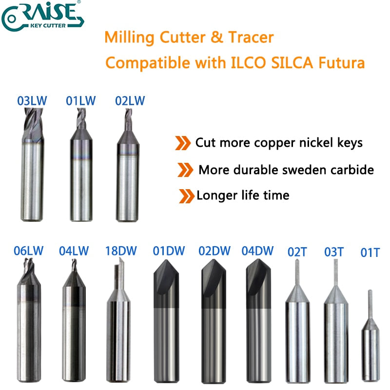 SILCA FUTURA End Mills