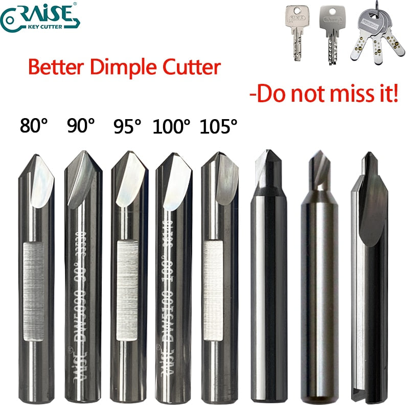 90° 95° 100° 105° F1W F20W F6W Dimple Cutter Compatible With SILCA Keyline JMA