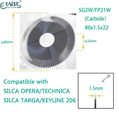 silca cutter sg2w 80x1.5x22