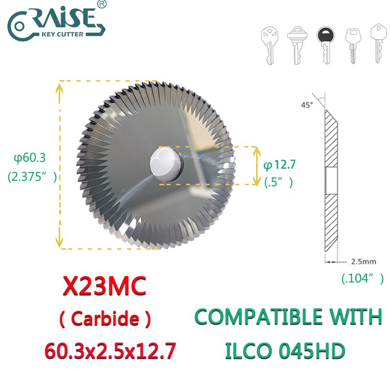 ilco 045 X23MC cutter