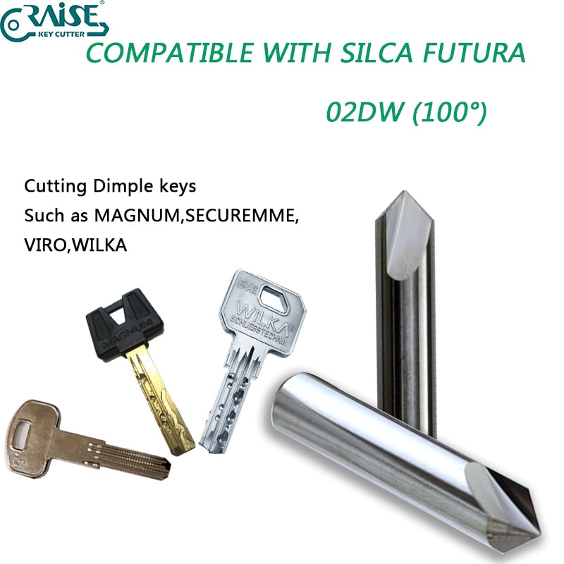 ILCO SILCA FUTURA 02DW 02D Cutter Aftermarket for Magnum Superior SECUREMME WILKA