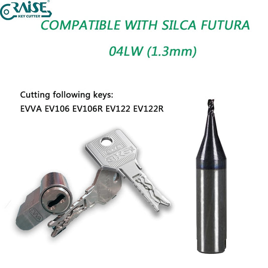 silca futura cutter 04LW 1.3mm