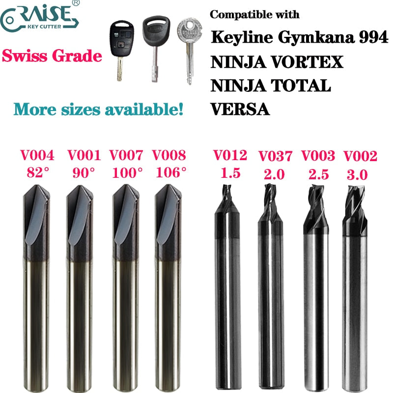 Keyline NINJA VORTEX TOTAL VERSA Gymkana 994 V001 V003 V007 V008 V012 V037 V004 V002 Aftermarket