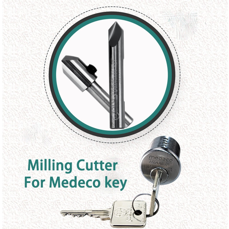 The Cutter Set for Medeco Keys for Vertical Key Machine – RAISE ...