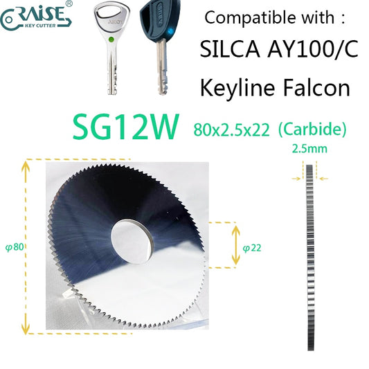 sg12w cutter for keyline falcon SILCA AY100